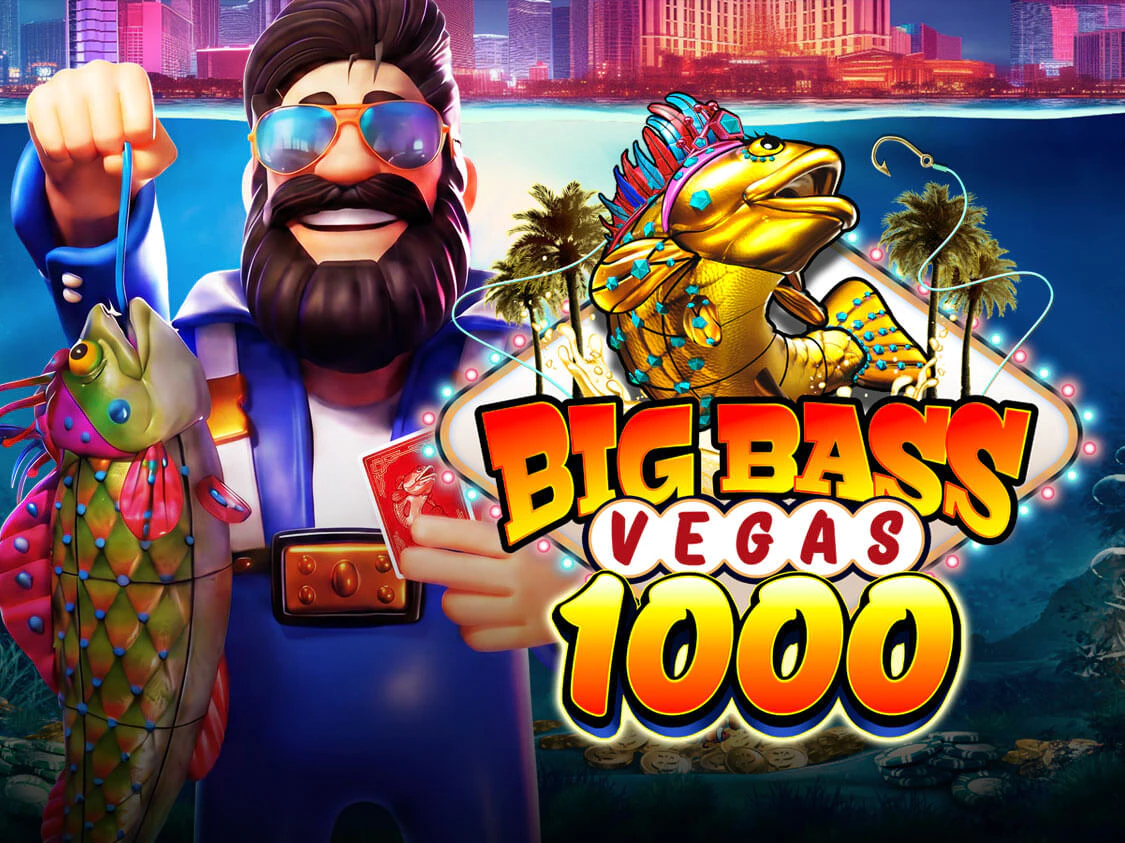 Spelautomat: Big Bass Vegas 1000